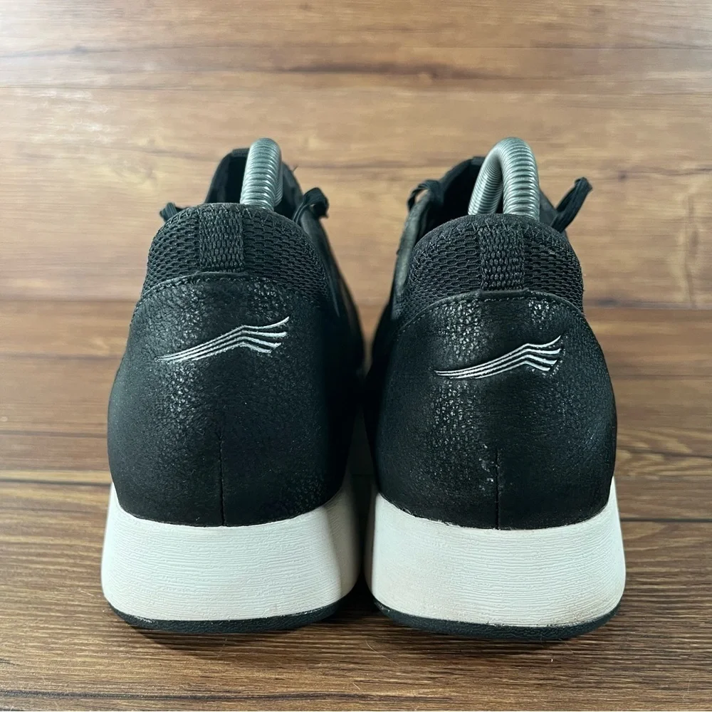 Dansko Cozette Black Leather Orthotic Sneakers Women’s Size 9.5 (40)‎ Shoes